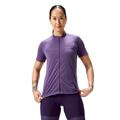 WOMEN'S LOOP S/S ZIPPED JERSEY HTR - HEATHER RE9105HTR ENDURA