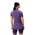 WOMEN'S LOOP S/S ZIPPED JERSEY HTR - HEATHER RE9105HTR ENDURA