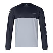 CORE PRINTED LONG/SLEEVE TEE BK - BLACK RE5107BK ENDURA