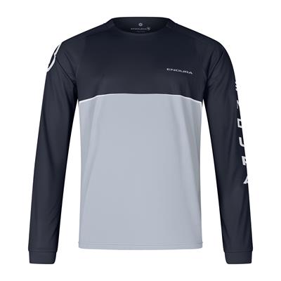 CORE PRINTED LONG/SLEEVE TEE BK - BLACK RE5107BK ENDURA
