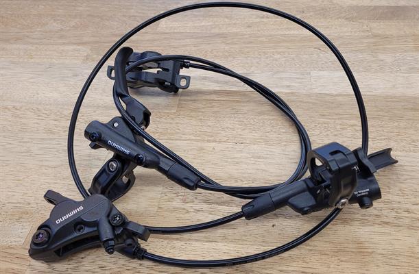 U-BR-M6120 DEORE PINZA IDRAULICA ANT/POST 4 PISTONI EBRM6120MPRX SHIMANO