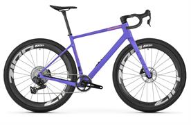 BICI GRAVEL MEGAMO WEST 02 CARBONIO TG.M MALVA 2026