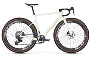 BICI GRAVEL MEGAMO SILK 01 CARBONIO SLR TG.M JADE BEIGE 2026